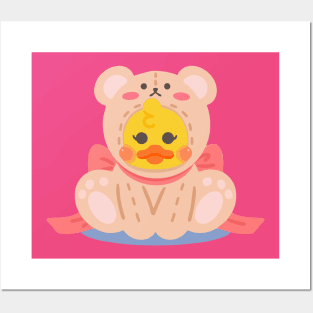 baby little duck Posters and Art